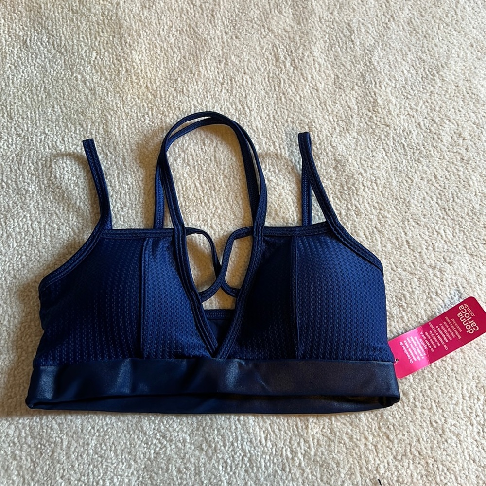 Strapped bralette/sports bra NWT